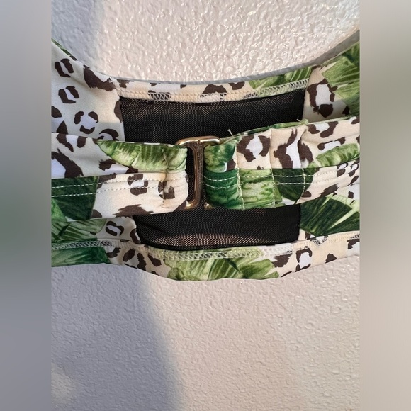Issa de’ Mar Palm + Cheetah Print Bikini Set – Size S - Picture 4 of 8